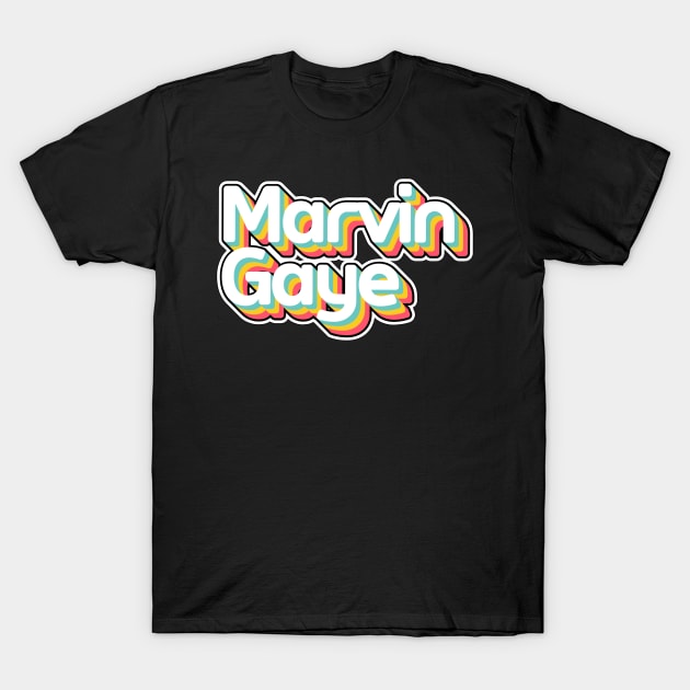 Marv Gaye Colorful T-Shirt by Itulah Cinta